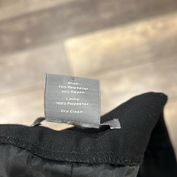 Ann Taylor Women's Signature Fit Just Below Waist Trouser Black Size 10 - Picture 7 of 7